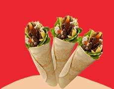 Grilled Veggie Wrap